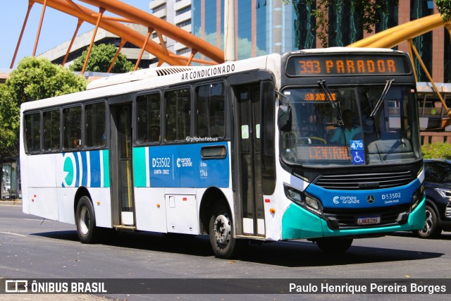 Transportes Campo Grande D53502 na cidade de Rio de Janeiro, Rio de Janeiro, Brasil, por Paulo Henrique Pereira Borges. Número da foto: #12875951.