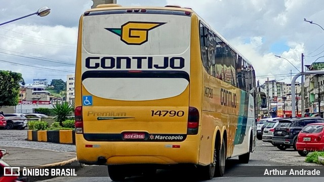 Empresa Gontijo de Transportes 14790 na cidade de Itabuna, Bahia, Brasil, por Arthur Andrade. Número da foto: #12876475.