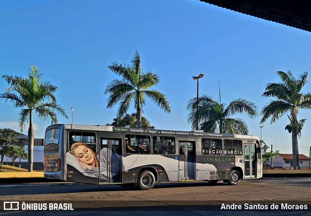 Viação Garcia 91181 na cidade de Londrina, Paraná, Brasil, por Andre Santos de Moraes. Número da foto: #12874260.