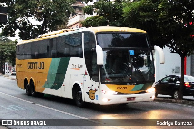 Empresa Gontijo de Transportes 17030 na cidade de Belo Horizonte, Minas Gerais, Brasil, por Rodrigo Barraza. Número da foto: #12874933.