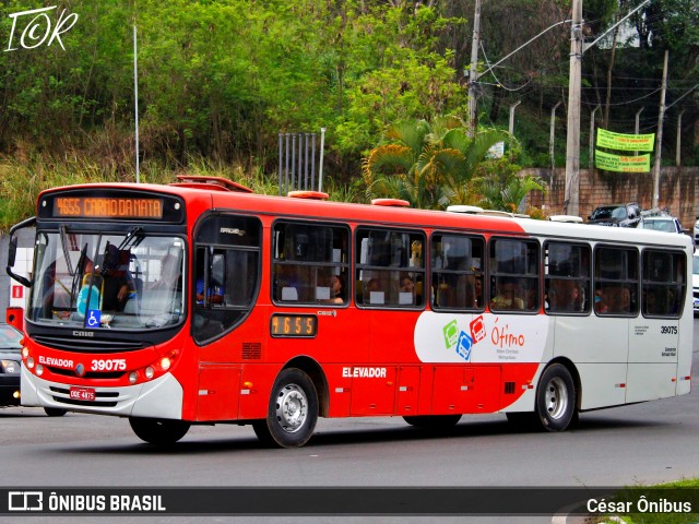 Viação Brasília 39075 na cidade de Sabará, Minas Gerais, Brasil, por César Ônibus. Número da foto: #12876181.