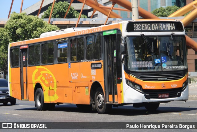 Empresa de Transportes Braso Lisboa A29024 na cidade de Rio de Janeiro, Rio de Janeiro, Brasil, por Paulo Henrique Pereira Borges. Número da foto: #12875910.