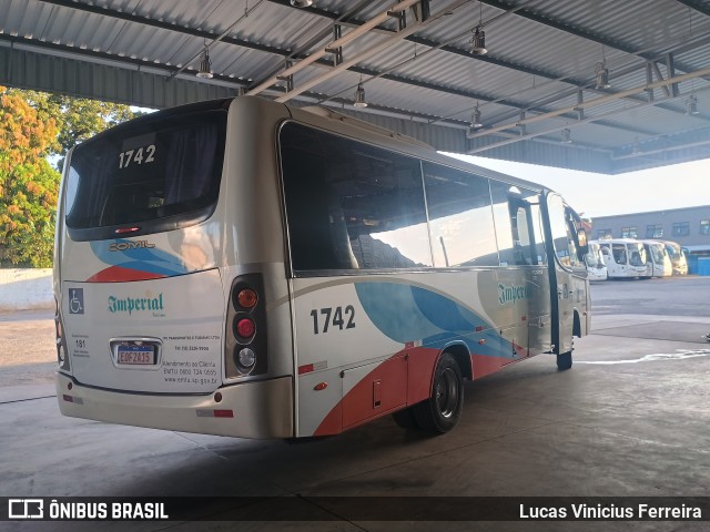 Imperial Turismo 1742 na cidade de Sorocaba, São Paulo, Brasil, por Lucas Vinicius Ferreira. Número da foto: #12874229.