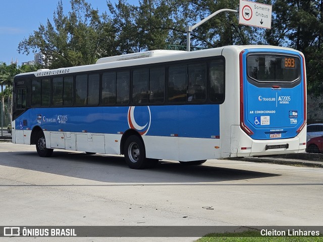 Transurb A72005 na cidade de Rio de Janeiro, Rio de Janeiro, Brasil, por Cleiton Linhares. Número da foto: #12874426.