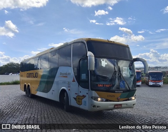 Empresa Gontijo de Transportes 17125 na cidade de Caruaru, Pernambuco, Brasil, por Lenilson da Silva Pessoa. Número da foto: #12875222.