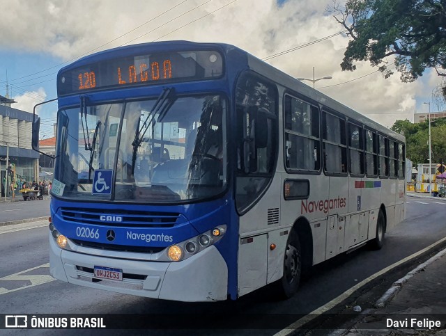 Consórcio Navegantes - 02 > Viação São Jorge > Transurb Transporte Urbano 02066 na cidade de João Pessoa, Paraíba, Brasil, por Davi Felipe. Número da foto: #12873875.