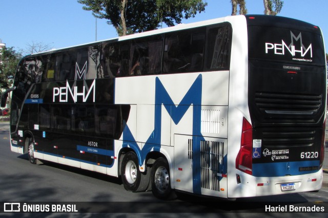 Empresa de Ônibus Nossa Senhora da Penha 61220 na cidade de Curitiba, Paraná, Brasil, por Hariel Bernades. Número da foto: #12875911.