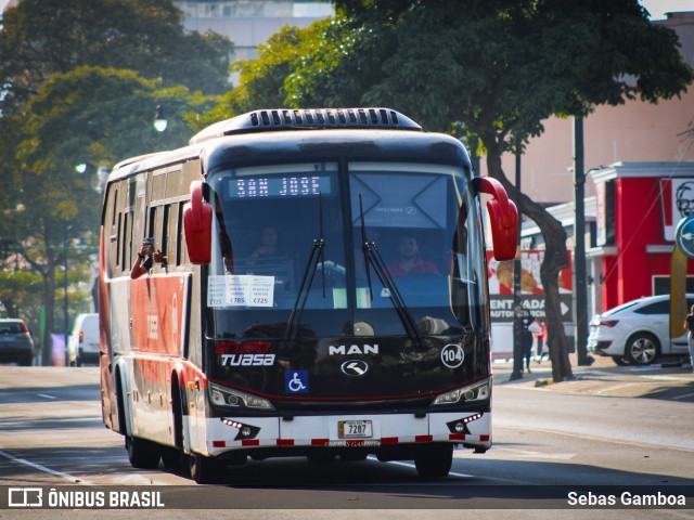 TUASA - Transportes Unidos Alajuelenses 104 na cidade de San José, San José, Costa Rica, por Sebas Gamboa. Número da foto: #12878401.