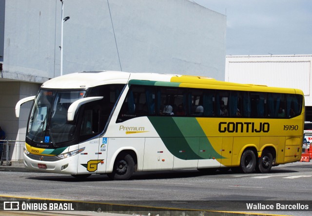 Empresa Gontijo de Transportes 19190 na cidade de Rio de Janeiro, Rio de Janeiro, Brasil, por Wallace Barcellos. Número da foto: #12877246.