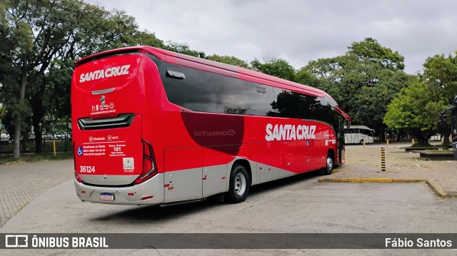 Viação Santa Cruz 36124 na cidade de São Paulo, São Paulo, Brasil, por Fábio Santos. Número da foto: #12878310.