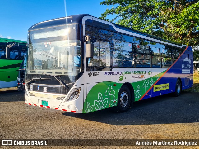 Grupo Purdy CRRC C12 ELECTRIC BUS na cidade de La Uruca, San José, San José, Costa Rica, por Andrés Martínez Rodríguez. Número da foto: #12876588.