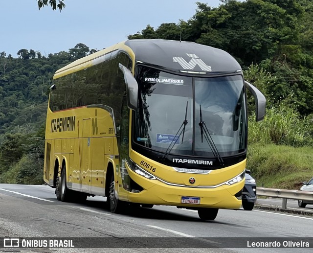 Viação Nova Itapemirim 60616 na cidade de Areal, Rio de Janeiro, Brasil, por Leonardo Oliveira. Número da foto: #12877709.