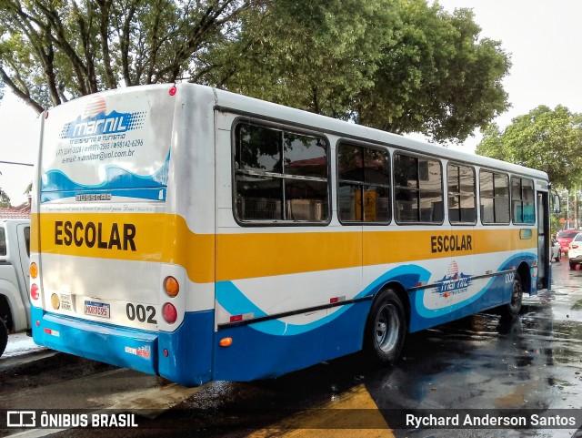Marnil Transporte e Turismo 002 na cidade de Serra, Espírito Santo, Brasil, por Rychard Anderson Santos. Número da foto: #12876867.