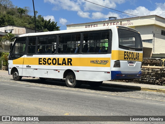 Viação Cedro 2576 na cidade de Areal, Rio de Janeiro, Brasil, por Leonardo Oliveira. Número da foto: #12877714.