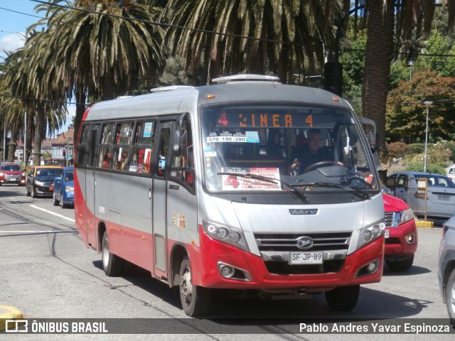 Linea 4 - Valdivia SFJP89 na cidade de Valdivia, Valdivia, Los Ríos, Chile, por Pablo Andres Yavar Espinoza. Número da foto: #12878519.