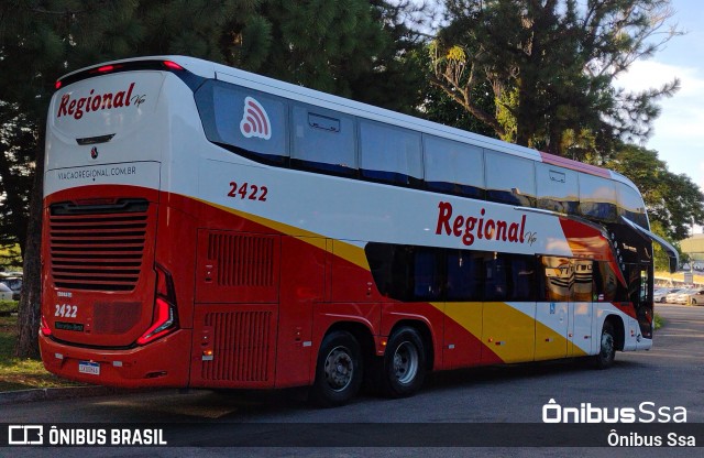 Viação Regional 2422 na cidade de Salvador, Bahia, Brasil, por Ônibus Ssa. Número da foto: #12876622.