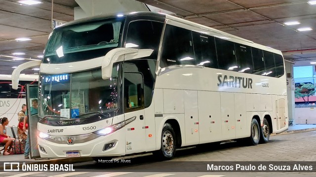 Saritur - Santa Rita Transporte Urbano e Rodoviário 13500 na cidade de Belo Horizonte, Minas Gerais, Brasil, por Marcos Paulo de Souza Alves. Número da foto: #12876768.