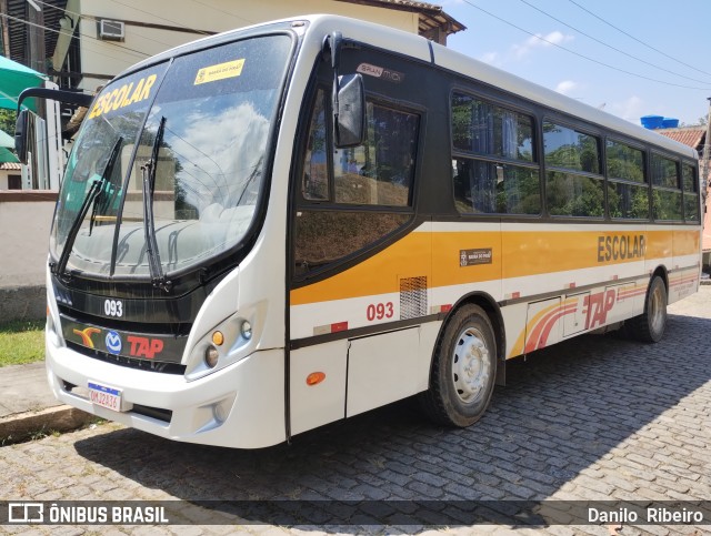 TAP Turismo e Fretamento 093 na cidade de Piraí, Rio de Janeiro, Brasil, por Danilo  Ribeiro. Número da foto: #12876738.