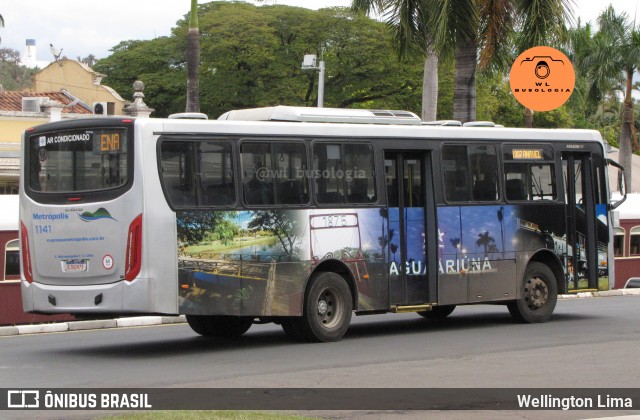 Expresso Metrópolis Transportes e Viagens 1141 na cidade de Jaguariúna, São Paulo, Brasil, por Wellington Lima. Número da foto: #12876537.