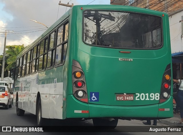 OT Trans - Ótima Salvador Transportes 20198 na cidade de Salvador, Bahia, Brasil, por Augusto Ferraz. Número da foto: #12876828.