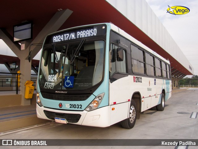 Vega Manaus Transporte 1021032 na cidade de Manaus, Amazonas, Brasil, por Kezedy Padilha. Número da foto: #12877690.