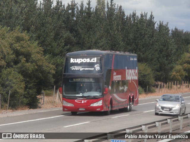 Ivergrama - Transporte y Turismo Iver Grama 102 na cidade de Laja, Biobío, Bío-Bío, Chile, por Pablo Andres Yavar Espinoza. Número da foto: #12878408.