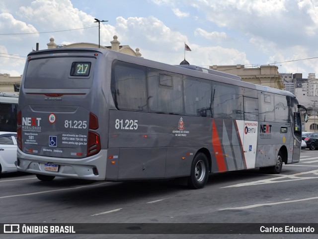 Next Mobilidade - ABC Sistema de Transporte 81.225 na cidade de São Paulo, São Paulo, Brasil, por Carlos Eduardo. Número da foto: #12877461.