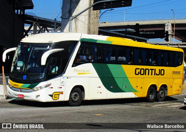 Empresa Gontijo de Transportes 19195 na cidade de Rio de Janeiro, Rio de Janeiro, Brasil, por Wallace Barcellos. Número da foto: #12877247.