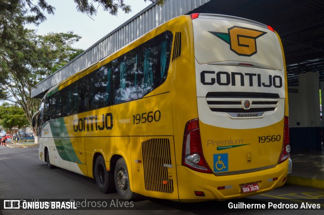 Empresa Gontijo de Transportes 19560 na cidade de Lambari, Minas Gerais, Brasil, por Guilherme Pedroso Alves. Número da foto: #12877934.