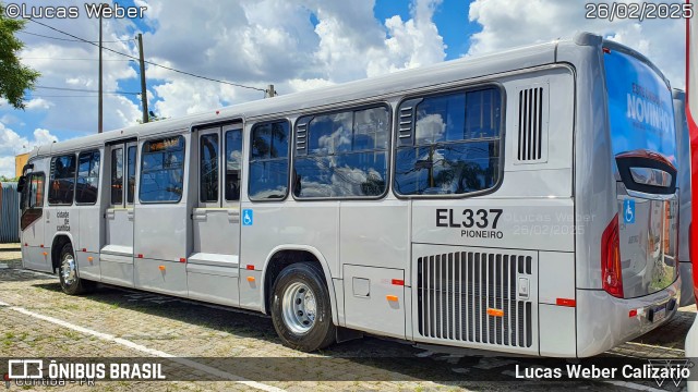 Auto Viação São José dos Pinhais EL337 na cidade de Curitiba, Paraná, Brasil, por Lucas Weber Calizario. Número da foto: #12876671.
