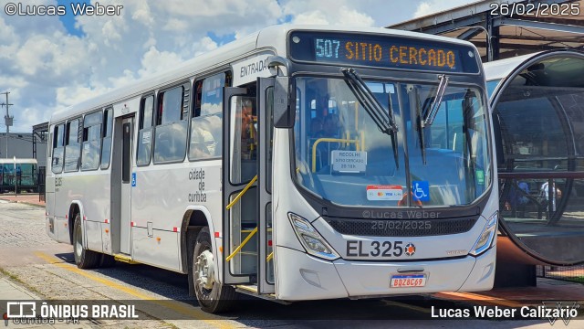 Auto Viação São José dos Pinhais EL325 na cidade de Curitiba, Paraná, Brasil, por Lucas Weber Calizario. Número da foto: #12876659.