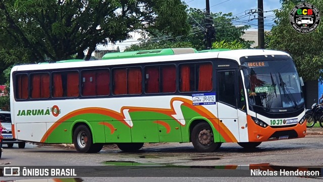 Jarumã Transportes Rodofluvial 1037 na cidade de Abaetetuba, Pará, Brasil, por Nikolas Henderson. Número da foto: #12878931.