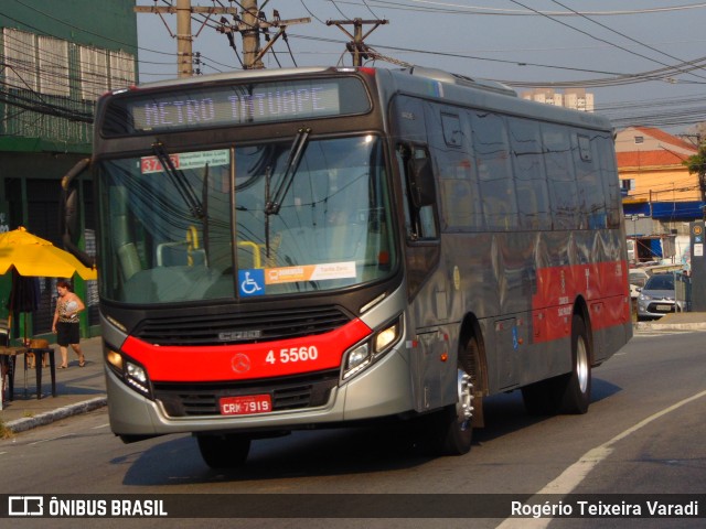 Allibus Transportes 4 5560 na cidade de São Paulo, São Paulo, Brasil, por Rogério Teixeira Varadi. Número da foto: #12879252.