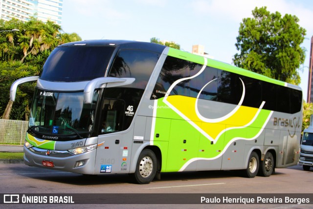 Brasil Sul Linhas Rodoviárias 3140 na cidade de Curitiba, Paraná, Brasil, por Paulo Henrique Pereira Borges. Número da foto: #12879180.