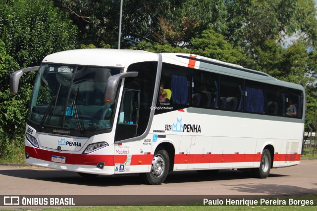 Empresa de Ônibus Nossa Senhora da Penha 6524 na cidade de Curitiba, Paraná, Brasil, por Paulo Henrique Pereira Borges. Número da foto: #12879225.
