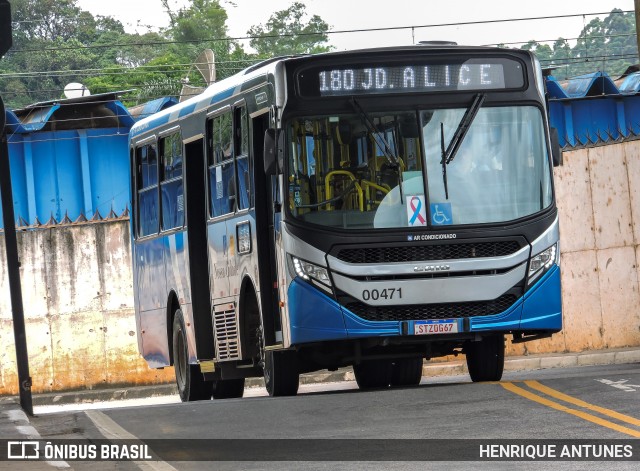 Viação Cidade de Caieiras 00471 na cidade de Franco da Rocha, São Paulo, Brasil, por HENRIQUE ANTUNES. Número da foto: #12880147.