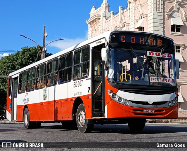 Belém Rio Transportes BD-067 na cidade de Belém, Pará, Brasil, por Samara Goes. Número da foto: #12878896.