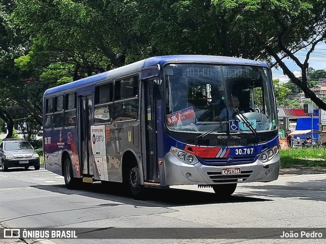Empresa de Ônibus Vila Galvão 30.787 na cidade de Guarulhos, São Paulo, Brasil, por João Pedro. Número da foto: #12878717.