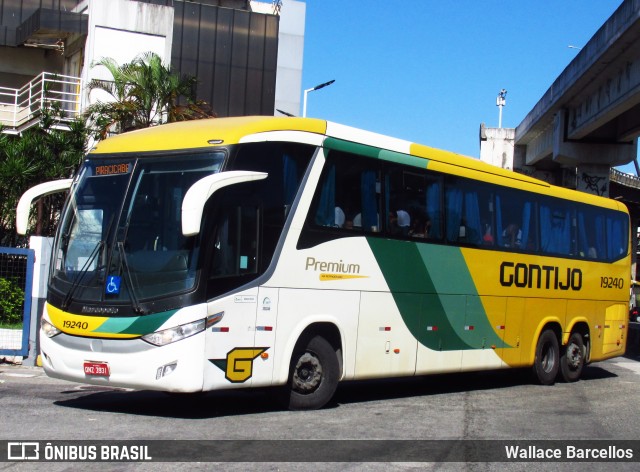 Empresa Gontijo de Transportes 19240 na cidade de Rio de Janeiro, Rio de Janeiro, Brasil, por Wallace Barcellos. Número da foto: #12878955.