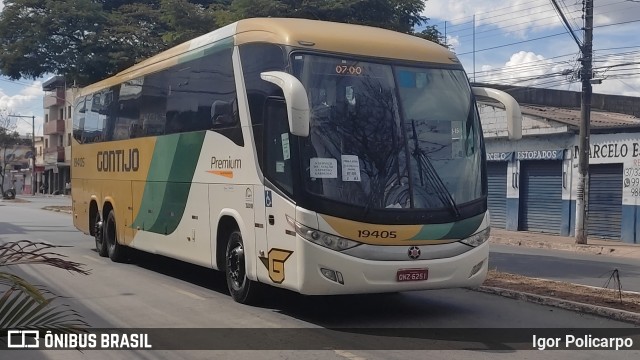 Empresa Gontijo de Transportes 19405 na cidade de Divinópolis, Minas Gerais, Brasil, por Igor Policarpo. Número da foto: #12879094.
