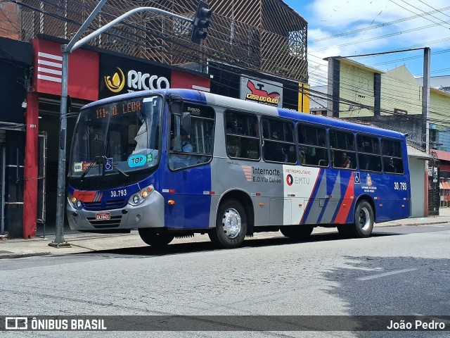 Empresa de Ônibus Vila Galvão 30.793 na cidade de Guarulhos, São Paulo, Brasil, por João Pedro. Número da foto: #12878709.