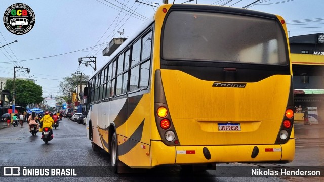 Ônibus Particulares JVF9E08 na cidade de Abaetetuba, Pará, Brasil, por Nikolas Henderson. Número da foto: #12878888.