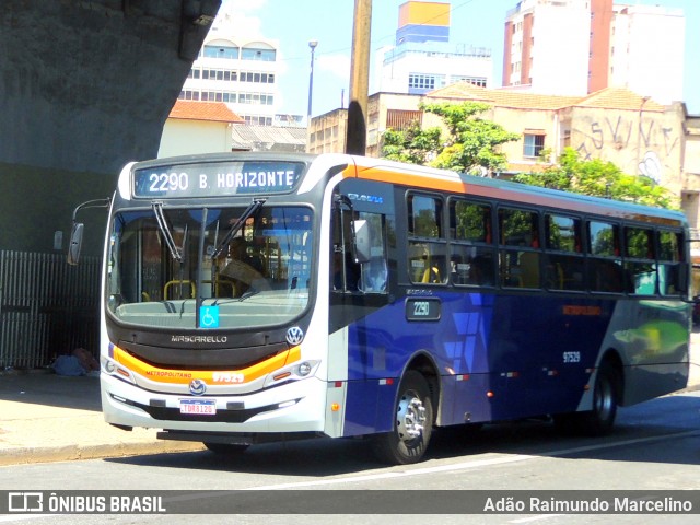 Viação Belo Monte Transportes Coletivos 97529 na cidade de Belo Horizonte, Minas Gerais, Brasil, por Adão Raimundo Marcelino. Número da foto: #12878695.