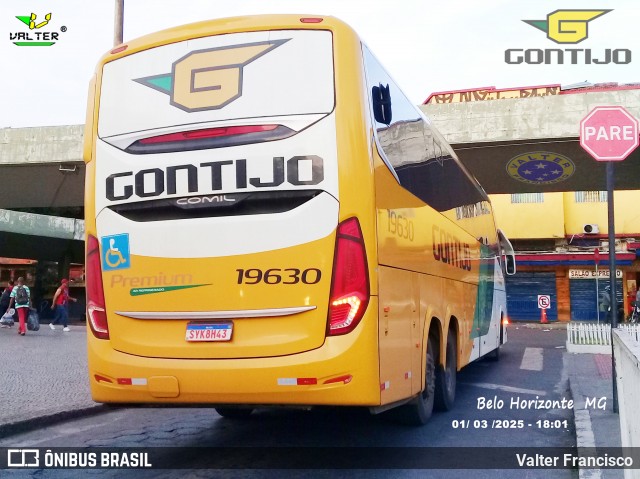 Empresa Gontijo de Transportes 19630 na cidade de Belo Horizonte, Minas Gerais, Brasil, por Valter Francisco. Número da foto: #12879061.