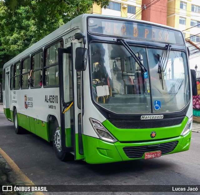 Auto Viação Monte Cristo AL-63510 na cidade de Belém, Pará, Brasil, por Lucas Jacó. Número da foto: #12879745.