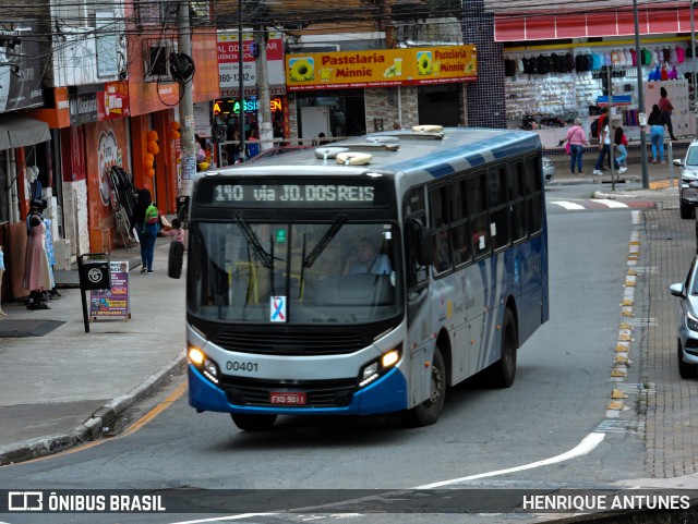 Viação Cidade de Caieiras 00401 na cidade de Franco da Rocha, São Paulo, Brasil, por HENRIQUE ANTUNES. Número da foto: #12880151.