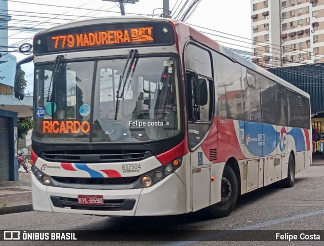 Viação Pavunense B32504 na cidade de Rio de Janeiro, Rio de Janeiro, Brasil, por Felipe Costa. Número da foto: #12880566.