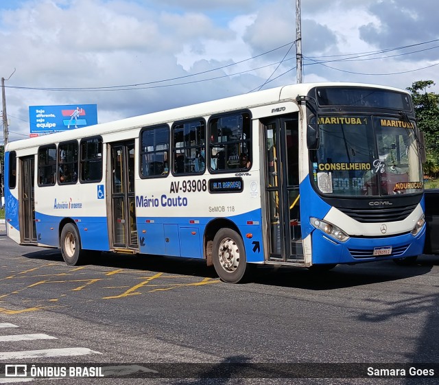 Autoviária Paraense AV-93908 na cidade de Belém, Pará, Brasil, por Samara Goes. Número da foto: #12882253.