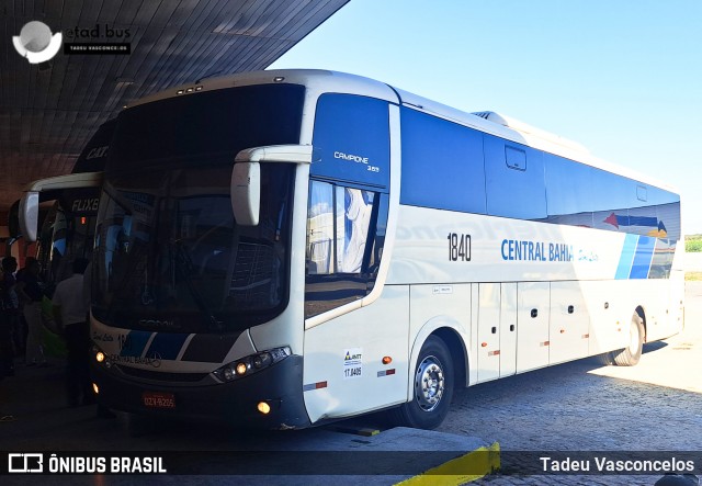 Viação Central Bahia de Transportes 1840 na cidade de Propriá, Sergipe, Brasil, por Tadeu Vasconcelos. Número da foto: #12881008.