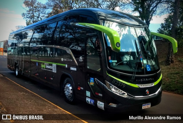 Viação Garcia 82379 na cidade de Jaú, São Paulo, Brasil, por Murillo Alexandre Ramos. Número da foto: #12880606.